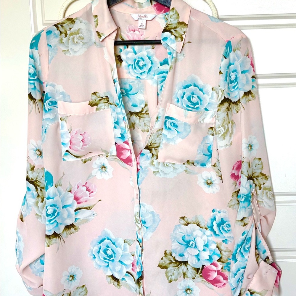 Floral Chiffon Blouse